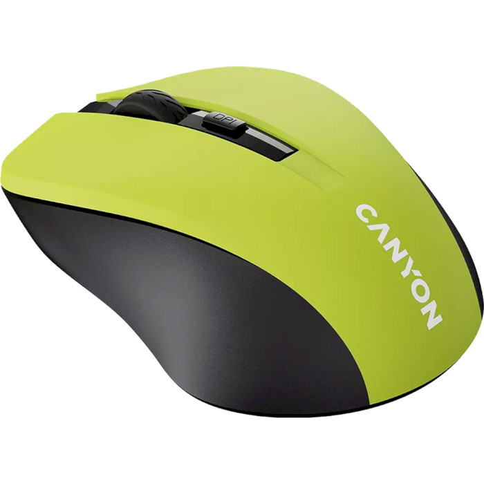 Мышка Canyon Wireless Optical Mouse MW-1 Yellow