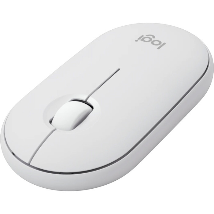 Мышка Logitech Pebble Mouse 2 M350s Tonal White (910-007013) 