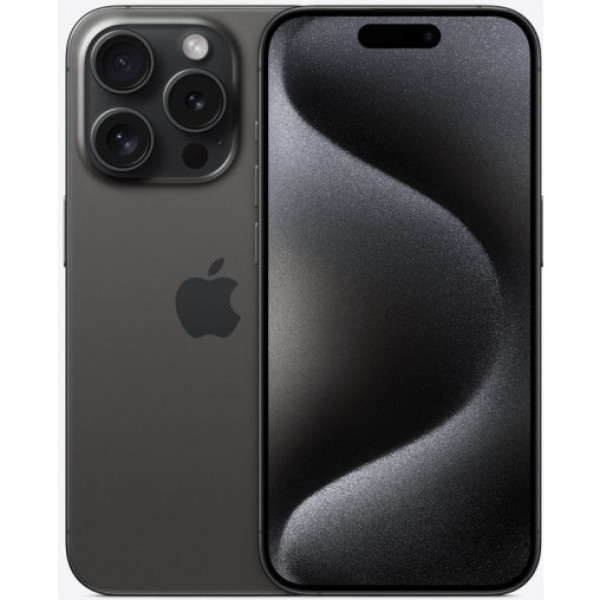Смартфон Apple iPhone 15 Pro 512Gb Black Titanium (eSim) купити