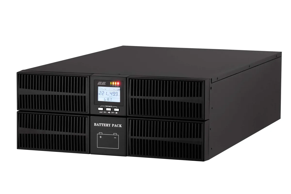 Источник бесперебойного питания 2E SD10000RT, 10kVA/10kW, RT4U, LCD, USB, Terminal in&out (2E-SD10000RT)