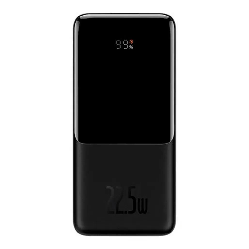 Зовнішній акумулятор Baseus Elf Digital Display 10000mAh 22.5W Black (PPJL010001)
