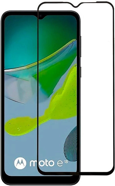 Защитное стекло BeCover for Motorola Moto E13 Black (708843)