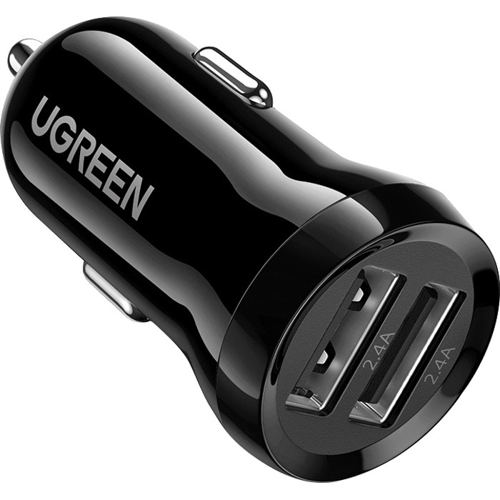 Зарядний пристрій UGREEN 24W USB Car Charger (50875)