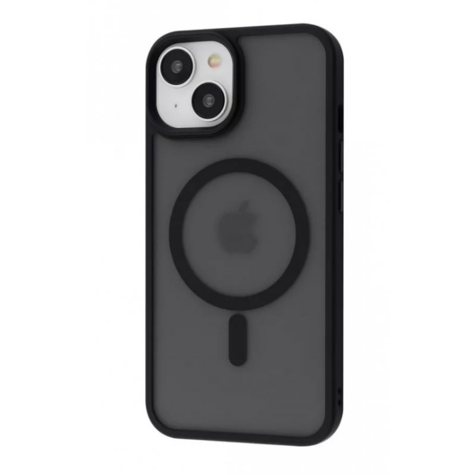 Чохол-накладка WAVE iPhone 14 Matte Insane Case with MagSafe Black