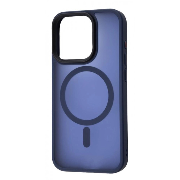 Панель WAVE iPhone 15 Pro Max Matte Insane Case with MagSafe Midnight Blue