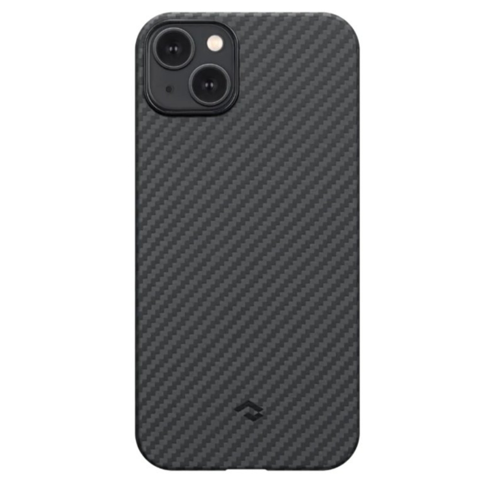 Чохол-накладка Pitaka iPhone 15 MagEZ Case 4 Twill 1500D Black/Grey(KI1501)