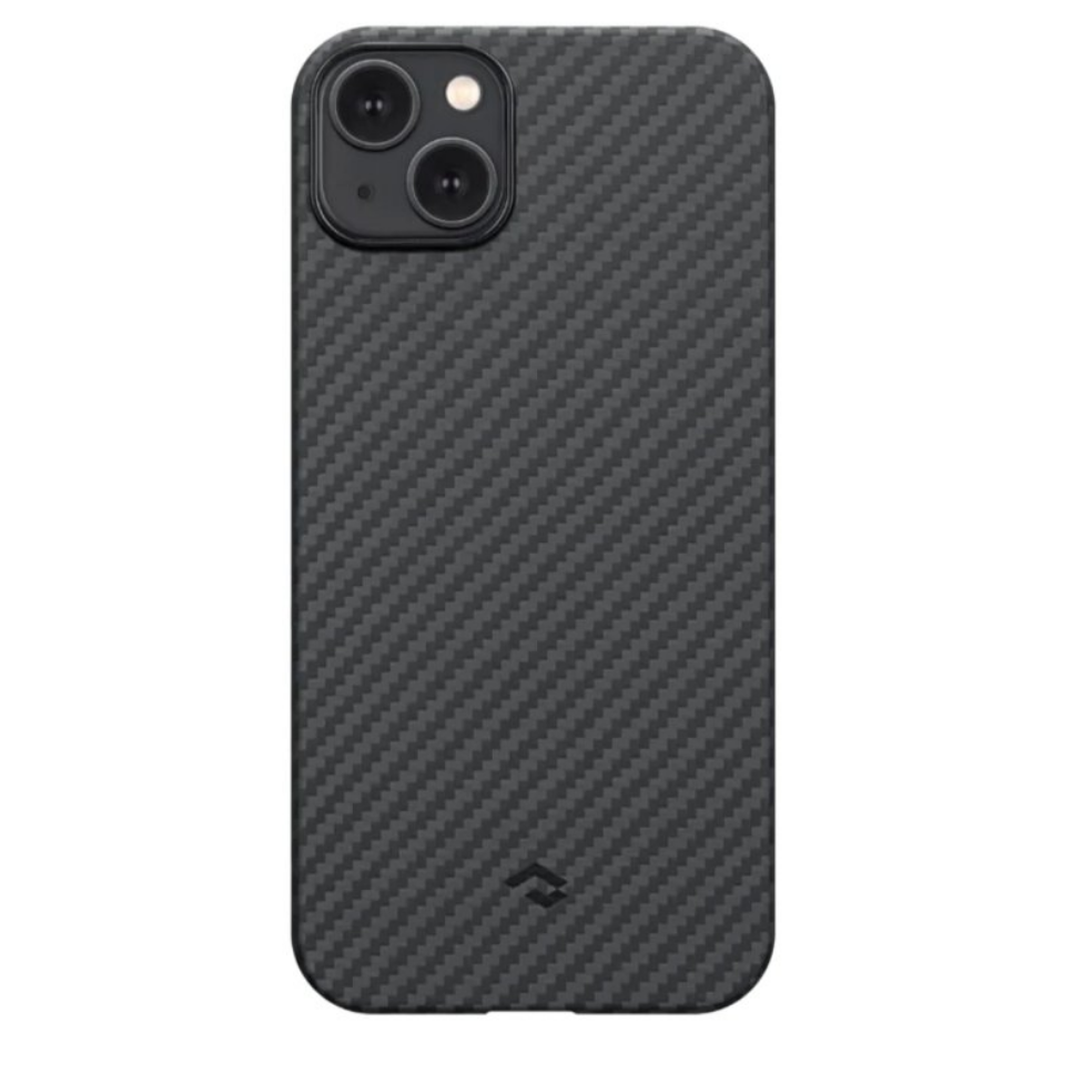 Чохол-накладка Pitaka iPhone 15 Plus MagEZ Case 4 Twill 1500D Black/Grey(KI1501M)