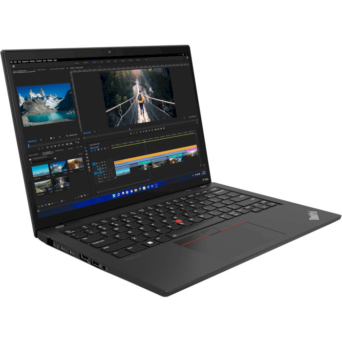 Ноутбук Lenovo ThinkPad P14s Gen 4 Villi Black (21HF000JRA)