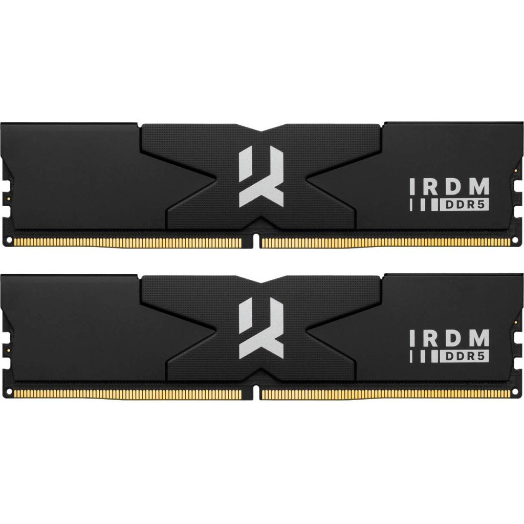 Оперативна пам'ять Goodram IRDM DDR5 2x32GB 6000MHz Black (IR-6000D564L30/64GDC)