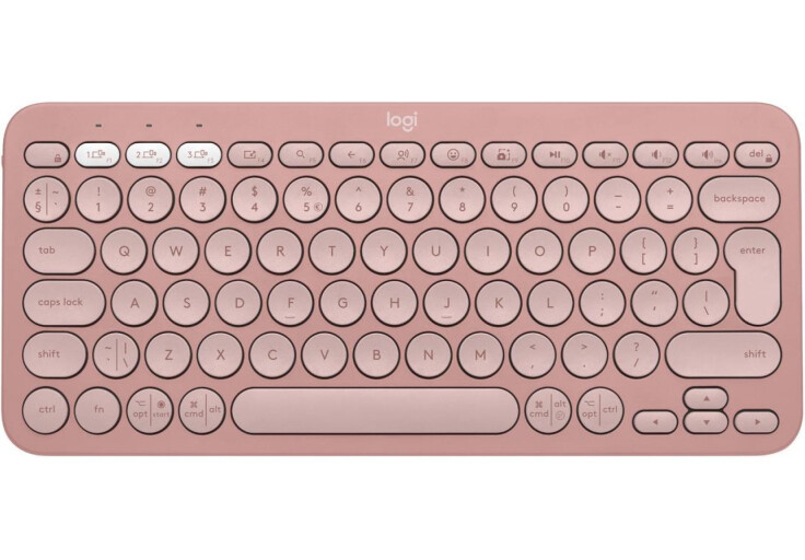 Клавіатура Logitech Pebble Keys 2 K380s Tonal Rose UA (920-011853)