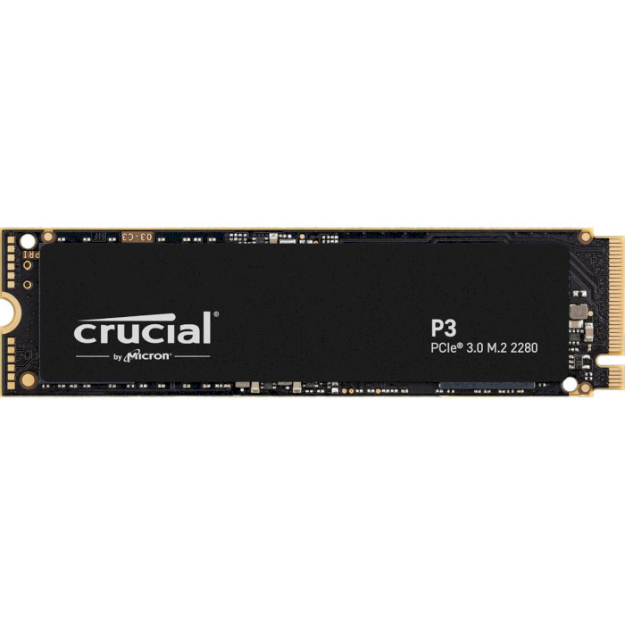 SSD накопитель Crucial m.2 NVMe 500GB P3 (CT500P3SSD8T)