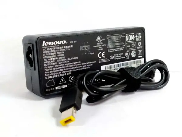 Блок питания Lenovo 90W 20V 4.5A G500 series (rectangular connector)