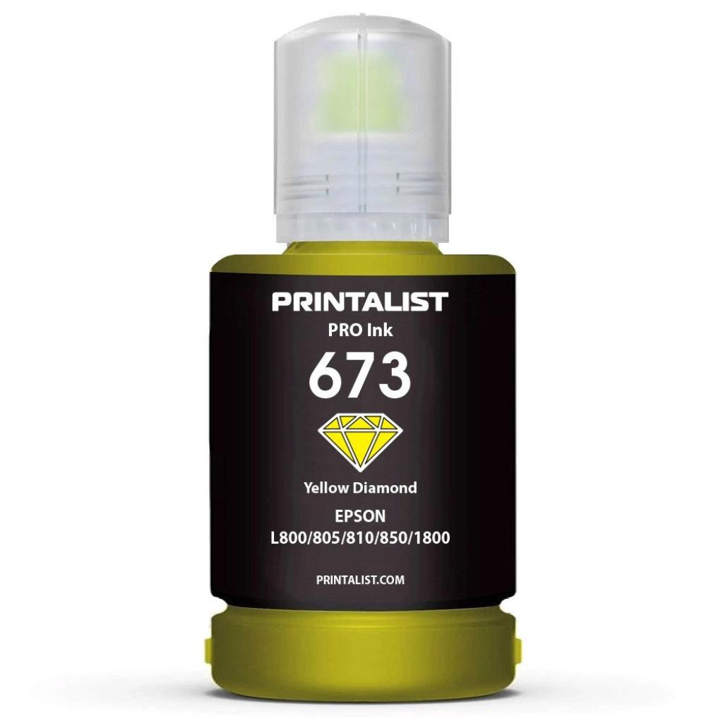 Чернило Printalist Epson L800 140g Yellow (PL673Y)