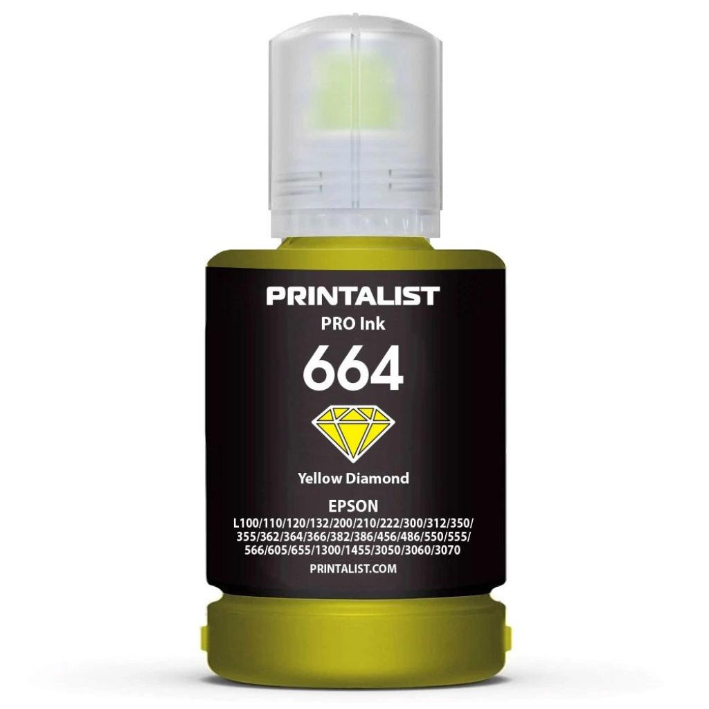 Чернило Printalist Epson L110/L210/L300 140g Yellow (PL664Y)