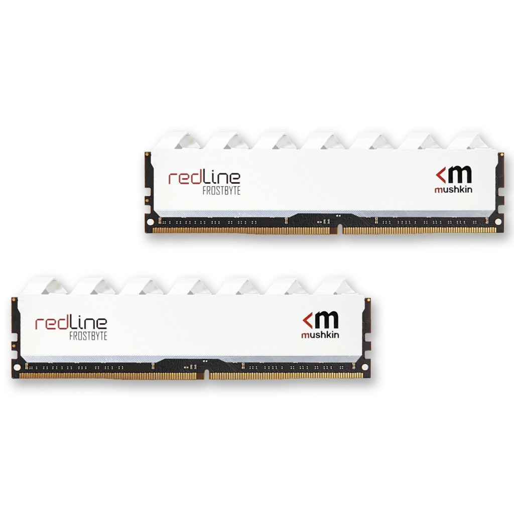 Оперативна пам'ять Mushkin DDR4 16GB (2x8GB) 3600 MHz Redline White (MRD4U360JNNM8GX2)