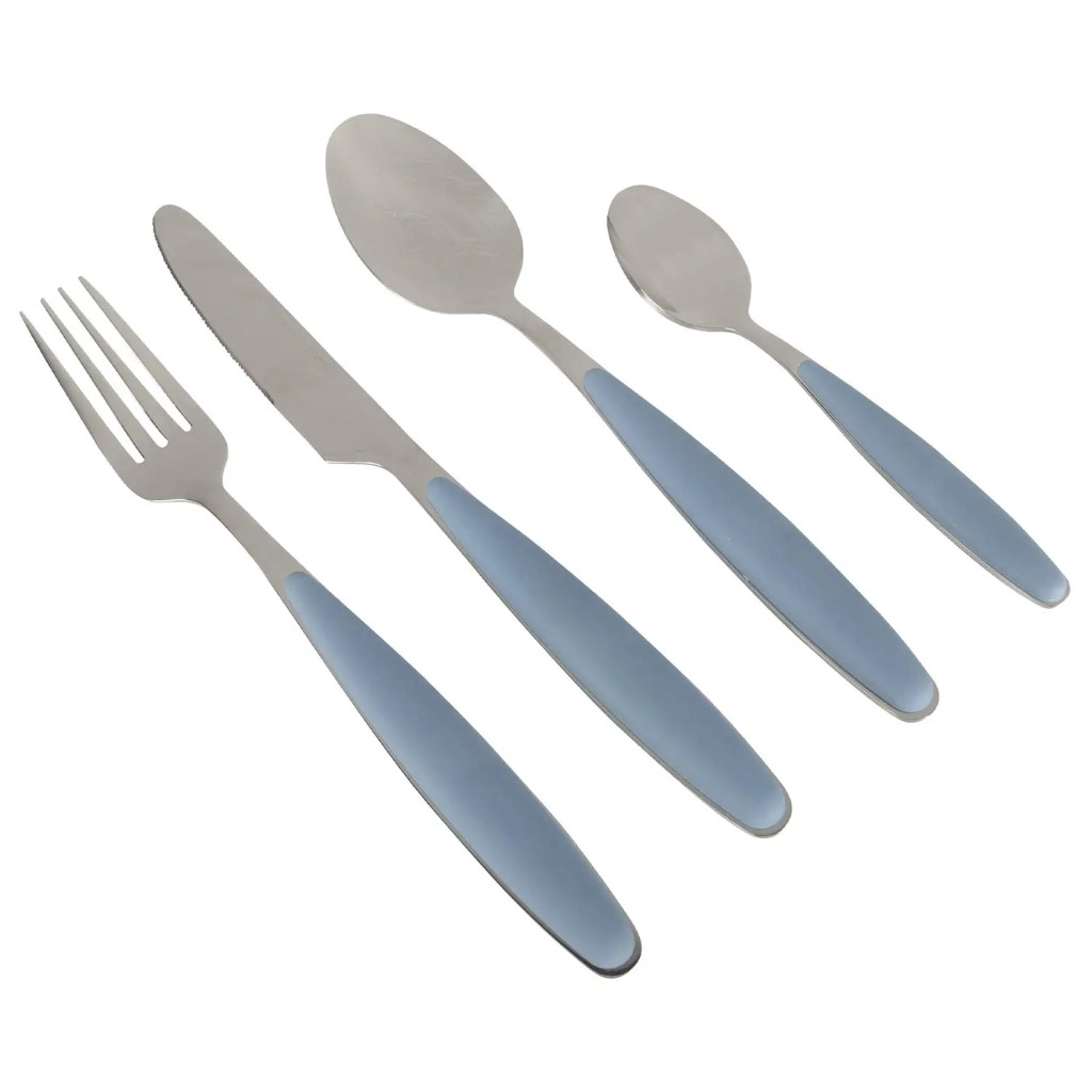 Посуд для відпочинку та туризму Gimex Cutlery Colour 16 Pieces 4 Person Blue (6910171)