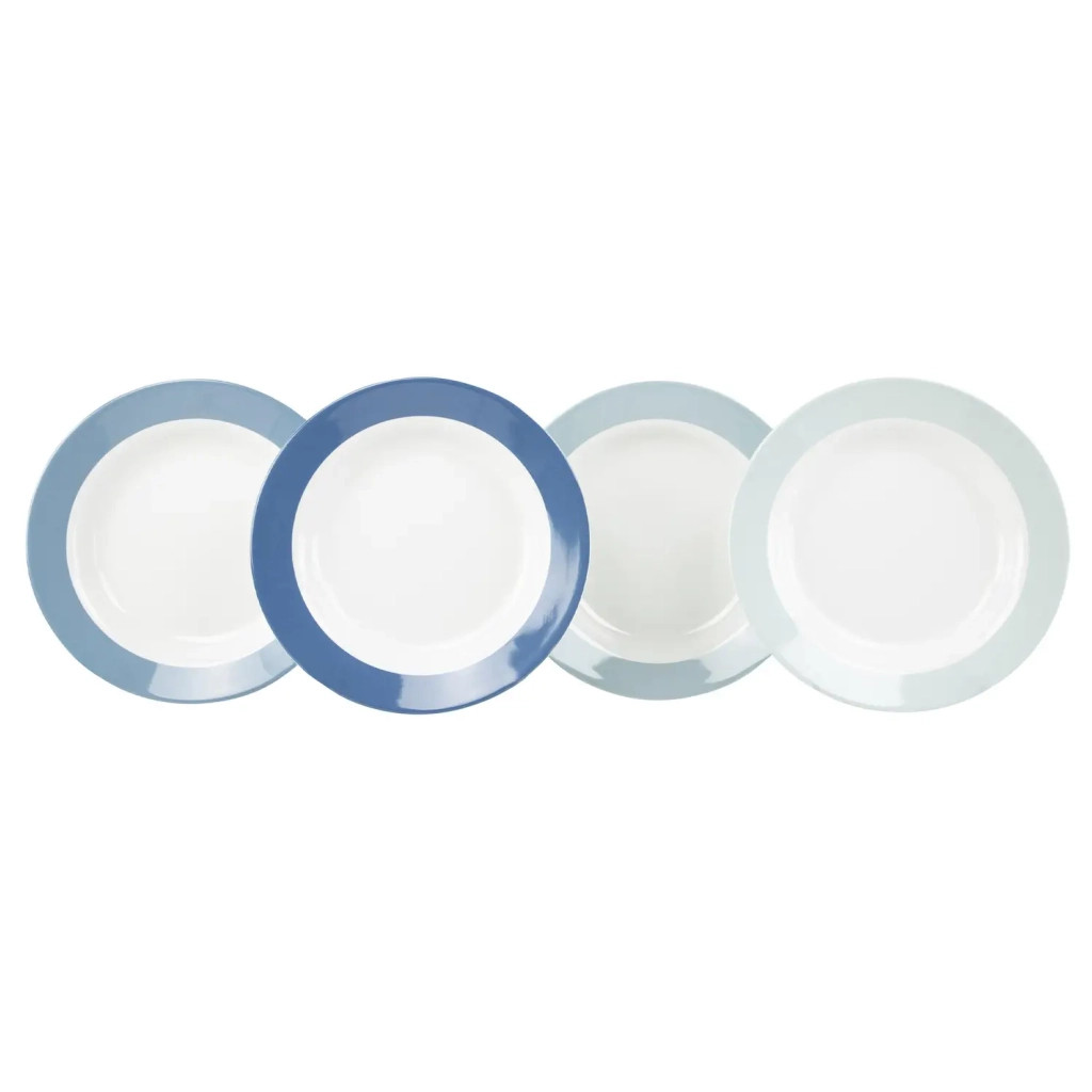 Посуд для відпочинку та туризму Gimex Deep Plate Colour 4 Pieces 4 Person Sky (6910101)