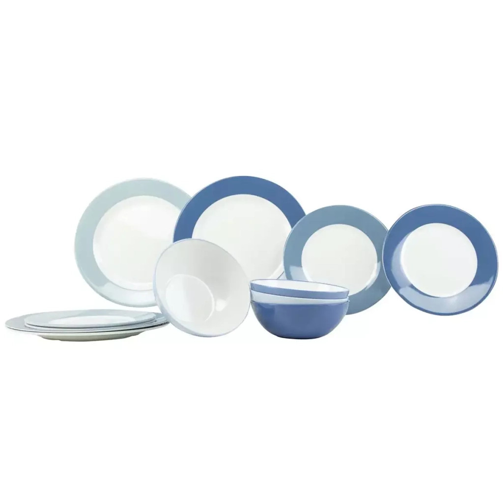 Посуда для отдыха и туризма Gimex Tableware Colour 12 Pieces 4 Person Sky (6910121)