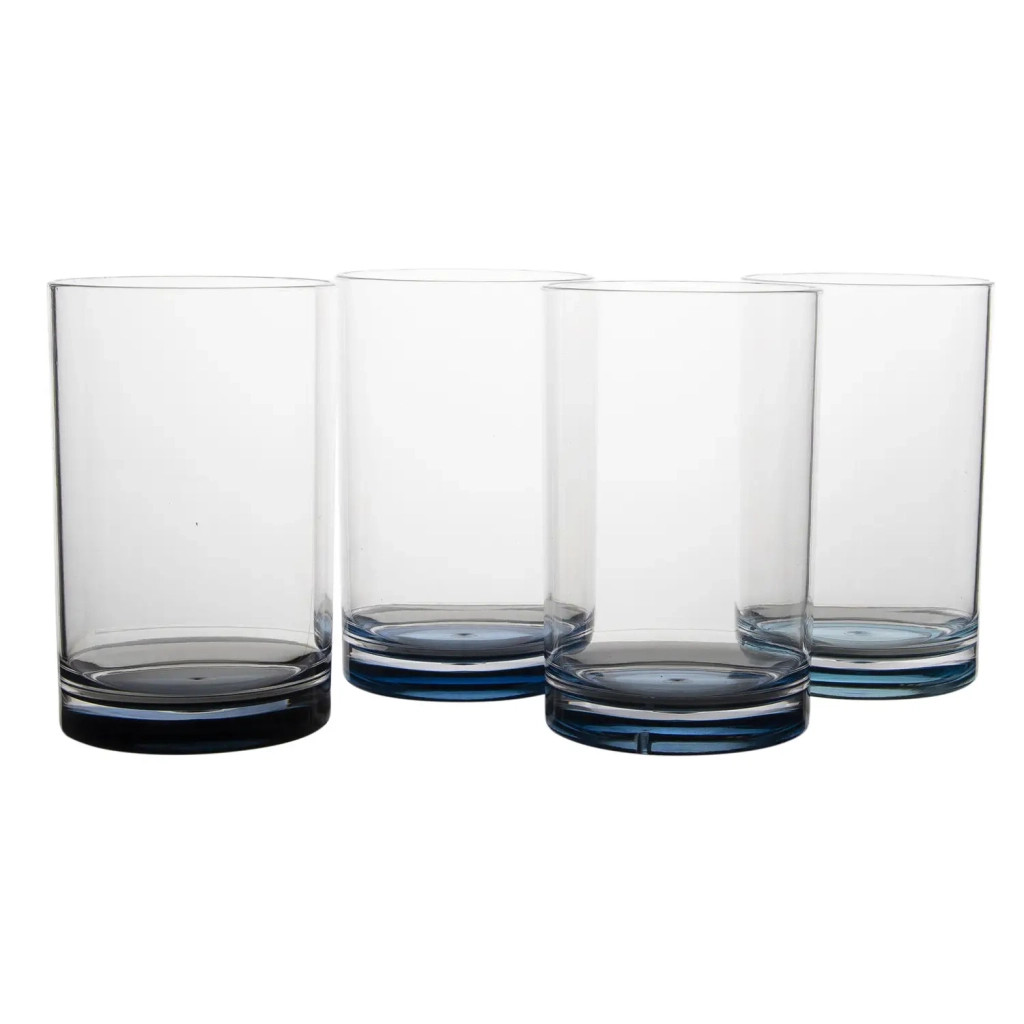 Посуд для відпочинку та туризму Gimex Water Glass Colour 4 Pieces 4 Person Sky (6910181)