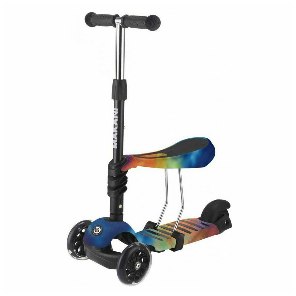 Дитячий самокат Kikka BOO Makani 3in1 Ride Skate Rainbow (31006010092)