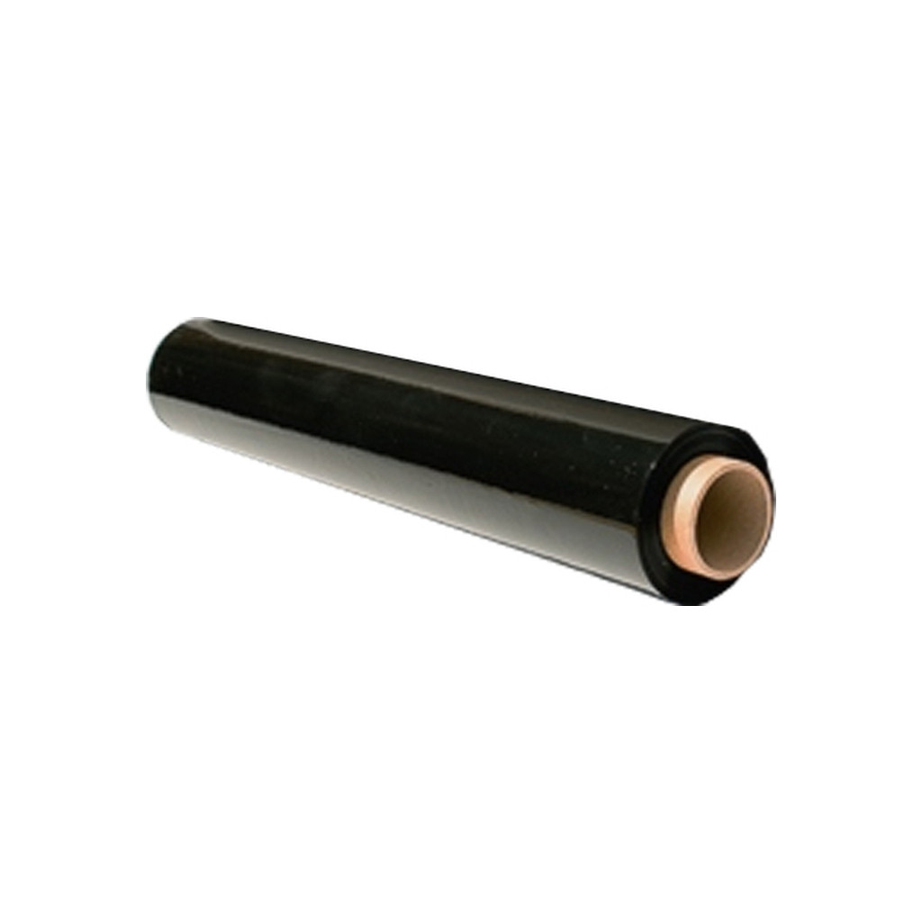 Клейка стрічка, скотч, стрейч плівка Grey Pack black 500х20 mm 160m (BL2050016013)