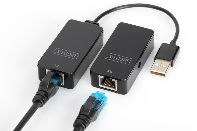 Адаптер і перехідник Digitus USB 2.0 - UTP Cat5/5e/6, 50m (DA-70141)