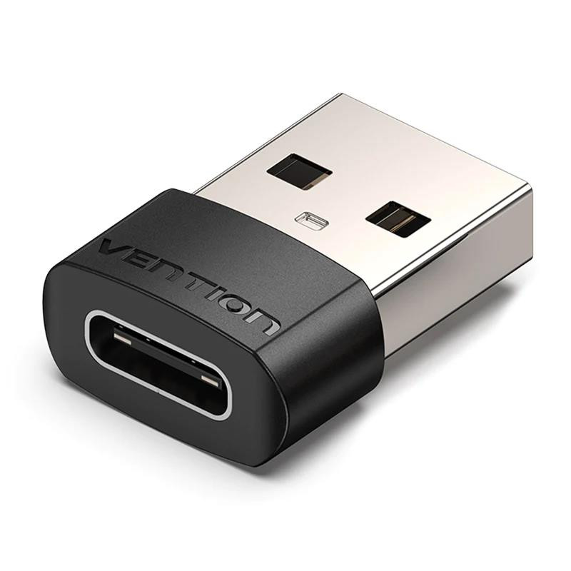Адаптер и переходник Vention USB 2.0 Male - USB-C Female (CDWB0)