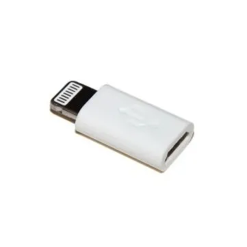 Адаптер и переходник Sumdex micro USB 2.0 - Apple Lighting (ADP-1001WT)