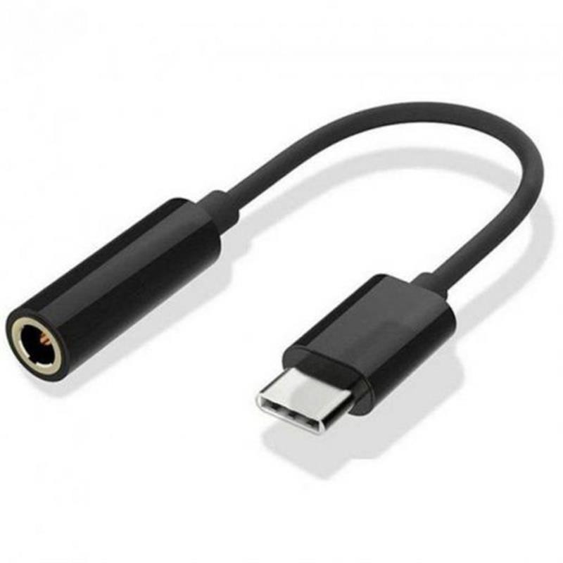 Адаптер и переходник Atcom USB Type-C - AUX 3.5 мм (M/F), 0.1 м, Black (15035)