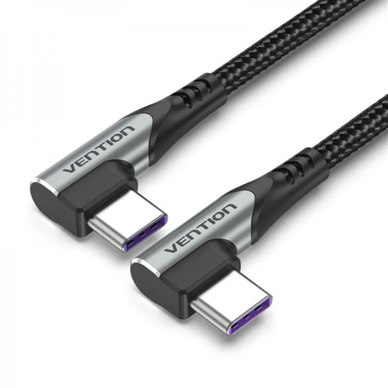 Кабель Vention USB-C - USB-C 2m Grey (TANHH)