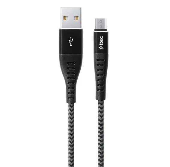 Кабель USB Ttec USB - Micro USB ExtremeCable 1.5m Black (2DKX03MS)