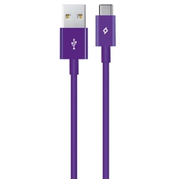 Кабель USB Ttec USB - Type-C 1.2m Purple (2DK12MR)