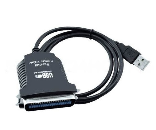 Внутрішній кабель та шлейф Перехідник USB - LPT 0.8 м