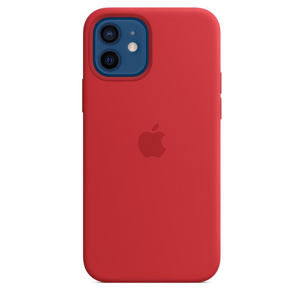 Панель Apple iPhone 12/12 Pro Silicone Case MagSafe Red