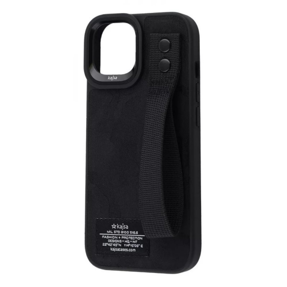 Чохол-накладка Kajsa iPhone 15 Pro Max Outdoor Collection Black