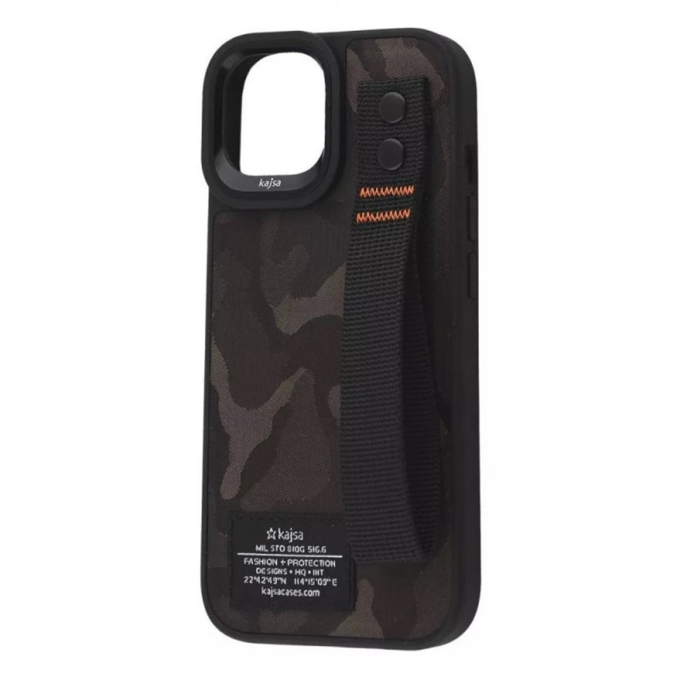 Чехол-накладка Kajsa iPhone 15 Pro Max Outdoor Collection Gray