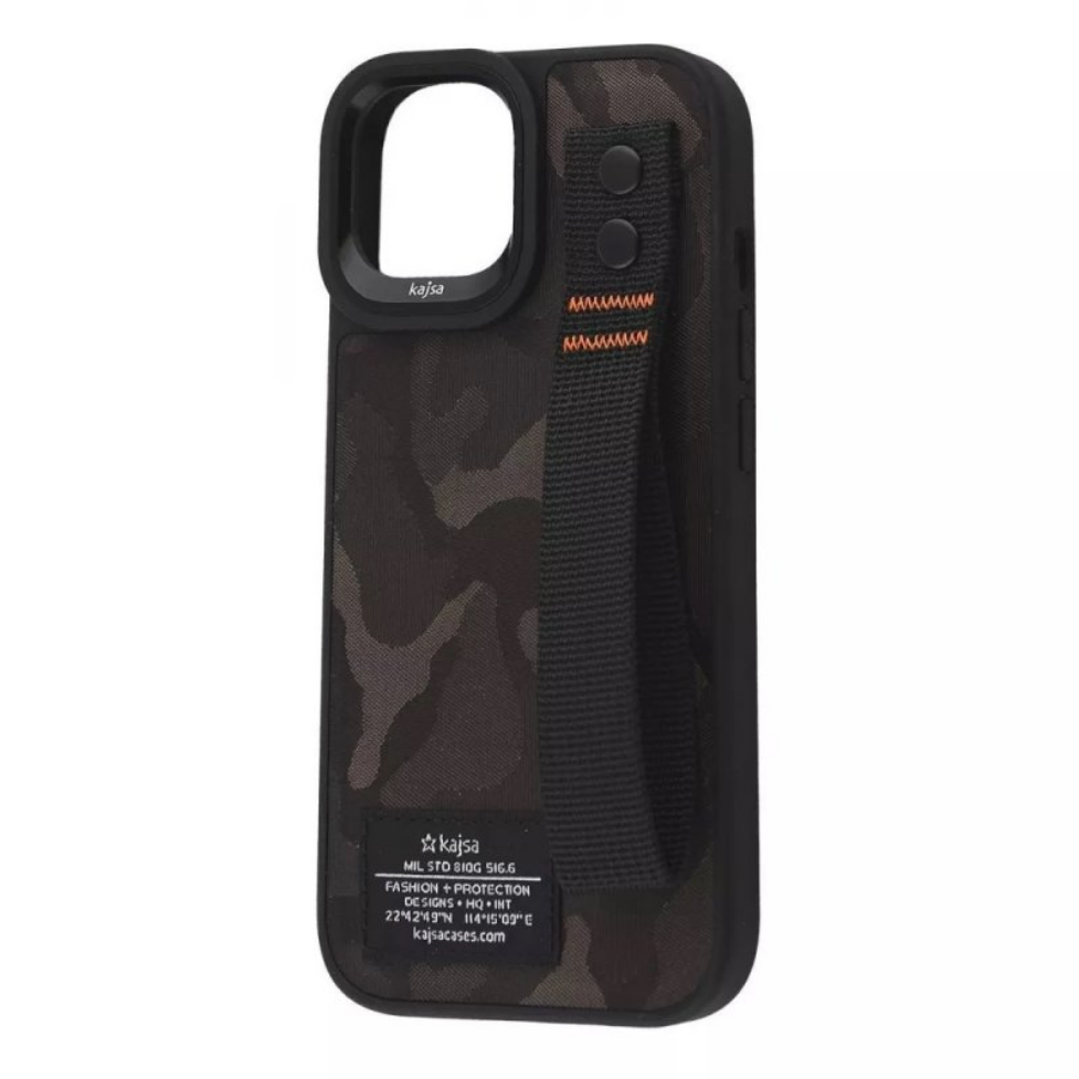 Чехол-накладка Kajsa iPhone 15 Pro Outdoor Collection Gray