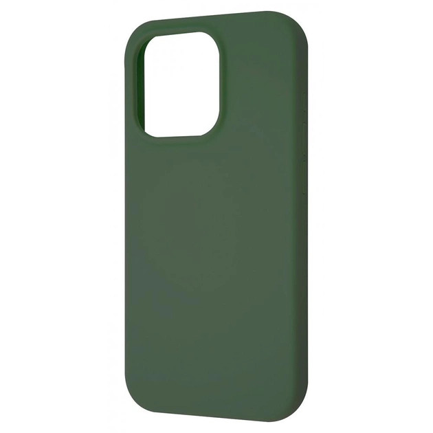 Панель WAVE iPhone 15 Pro Full Silicone Cover Pine Green