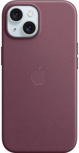 Панель Apple iPhone 15 FineWoven Case with MagSafe - Mulberry (MT3E3)