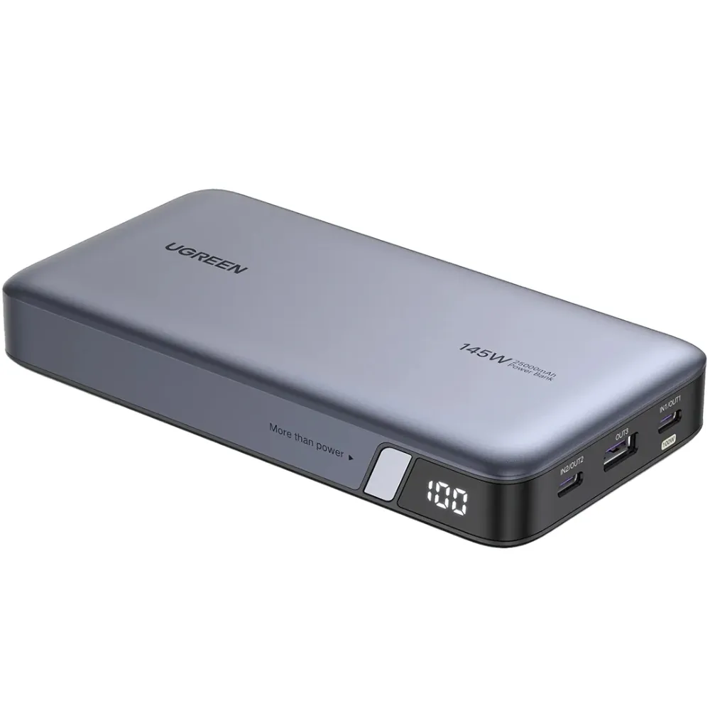 Зовнішній акумулятор УМБ Ugreen 25000mAh 145W USB-C (PB205/90597A)