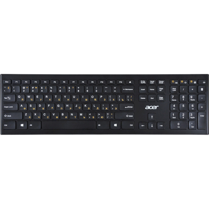 Клавиатура Acer OKR010 109key WL Black