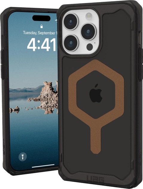 Панель UAG for Apple Iphone 15 Pro Max Plyo Magsafe Black/Bronze