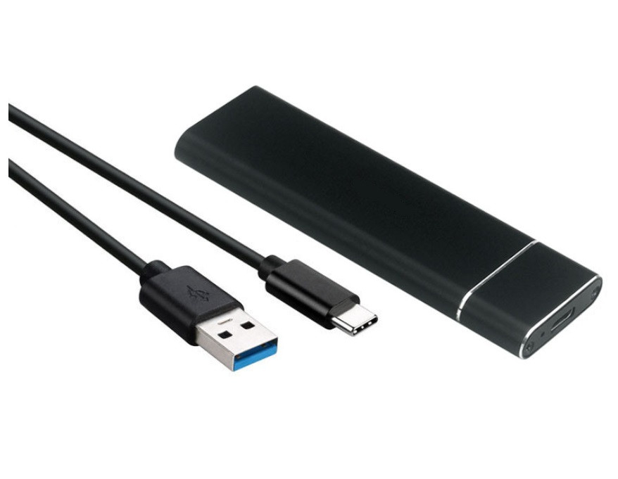 Аксессуар к HDD M.2 on Type-C USB 3.1 (F) Gen2 10 Gb/s 2TB Black