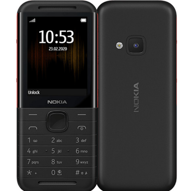 Мобільний телефон Nokia 5310 2020 DualSim Black/Red (16PISXO1A18) (UA)