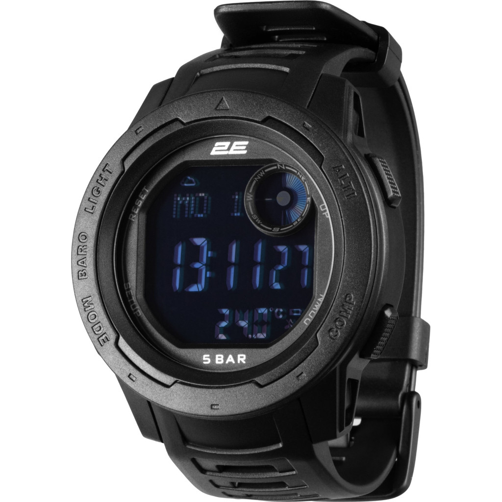 Смарт-часы 2E Delta X Black (2E-TCW10BK)