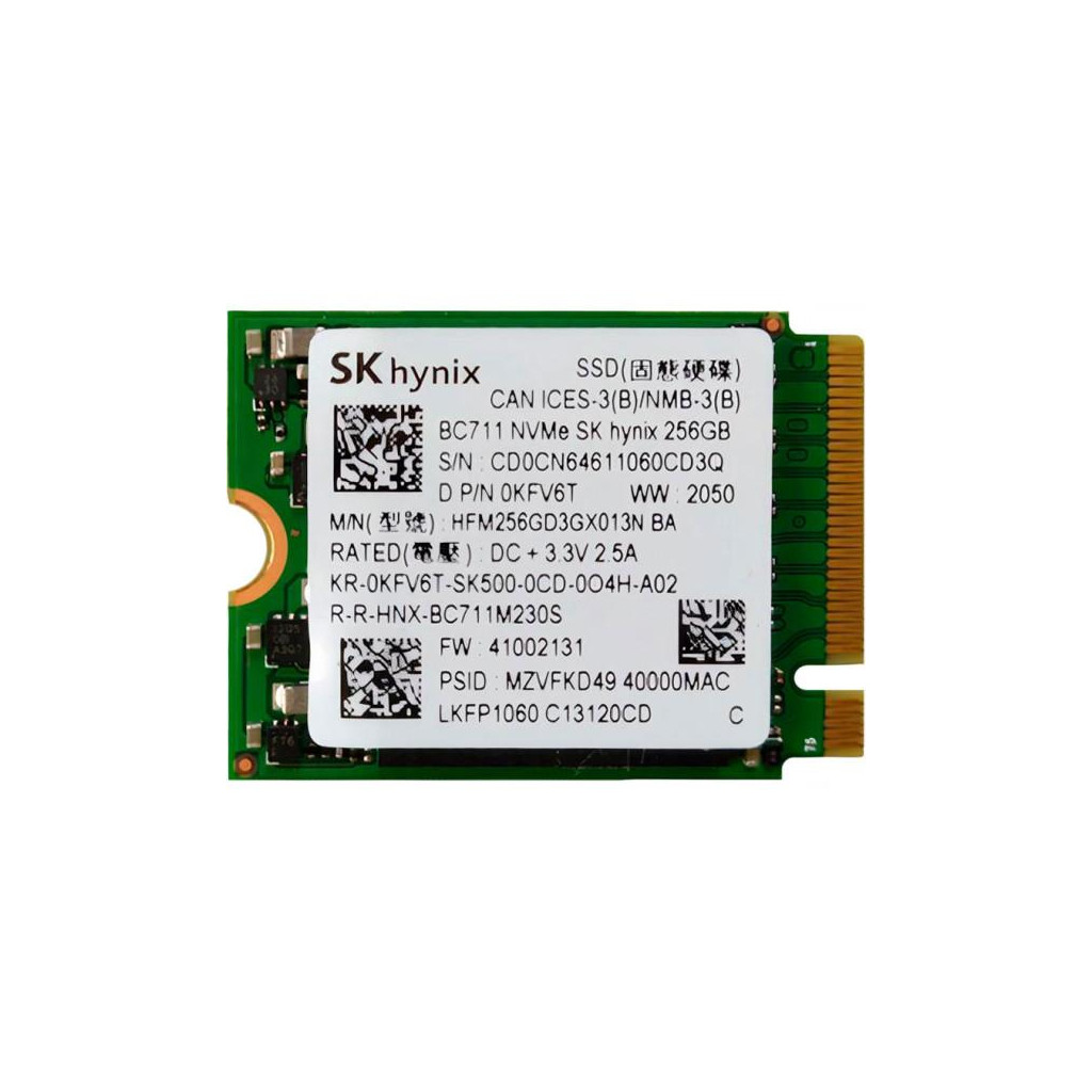 SSD накопитель Hynix 256GB (HFM256GD3GX013N)