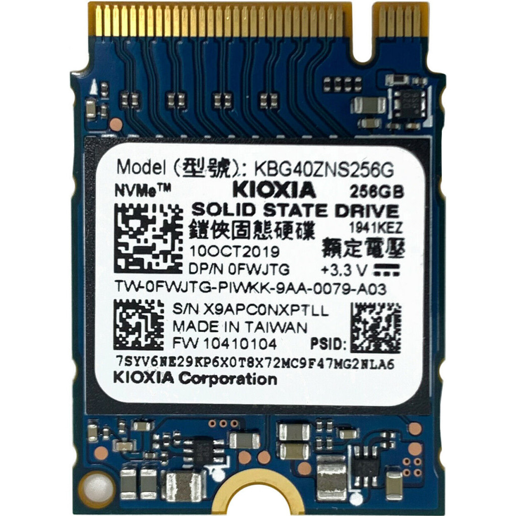 SSD накопичувач Kioxia BG4 256 GB (KBG40ZNS256G)
