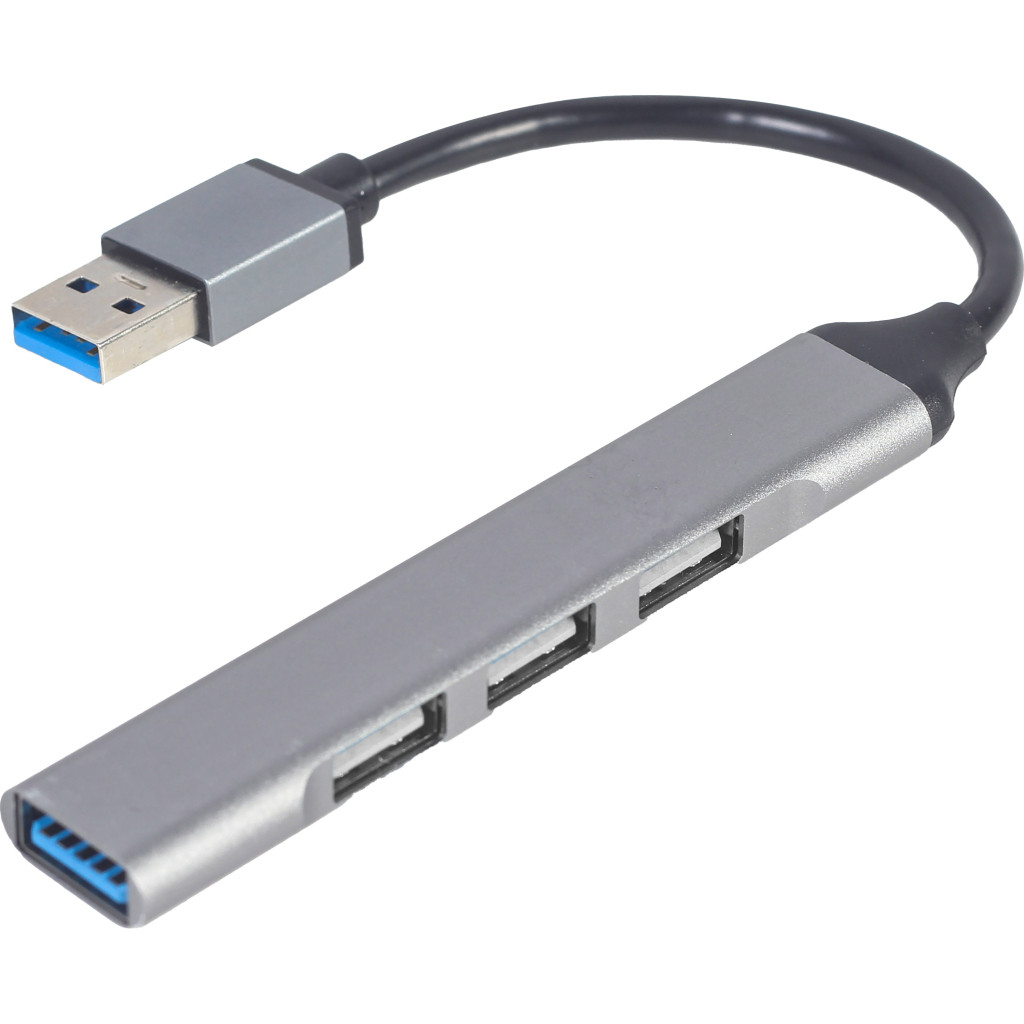 USB Хаб Gembird USB-A to USB 3.1 Gen1 (5 Gbps) 3 х USB 2.0 (UHB-U3P1U2P3-02)