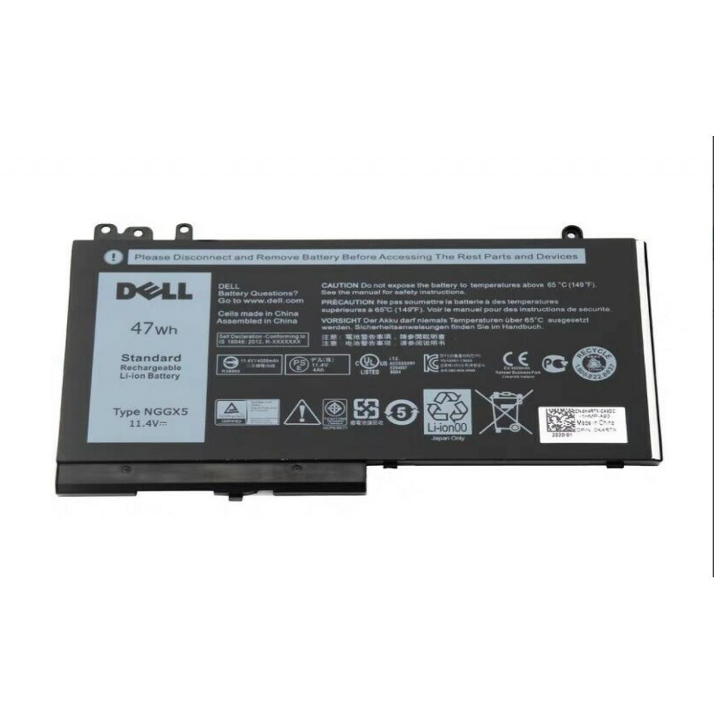 Акумулятор для ноутбука Dell Latitude E5270 NGGX5 47Wh 4130mAh 3cell 11.4V Li-ion (A47527)