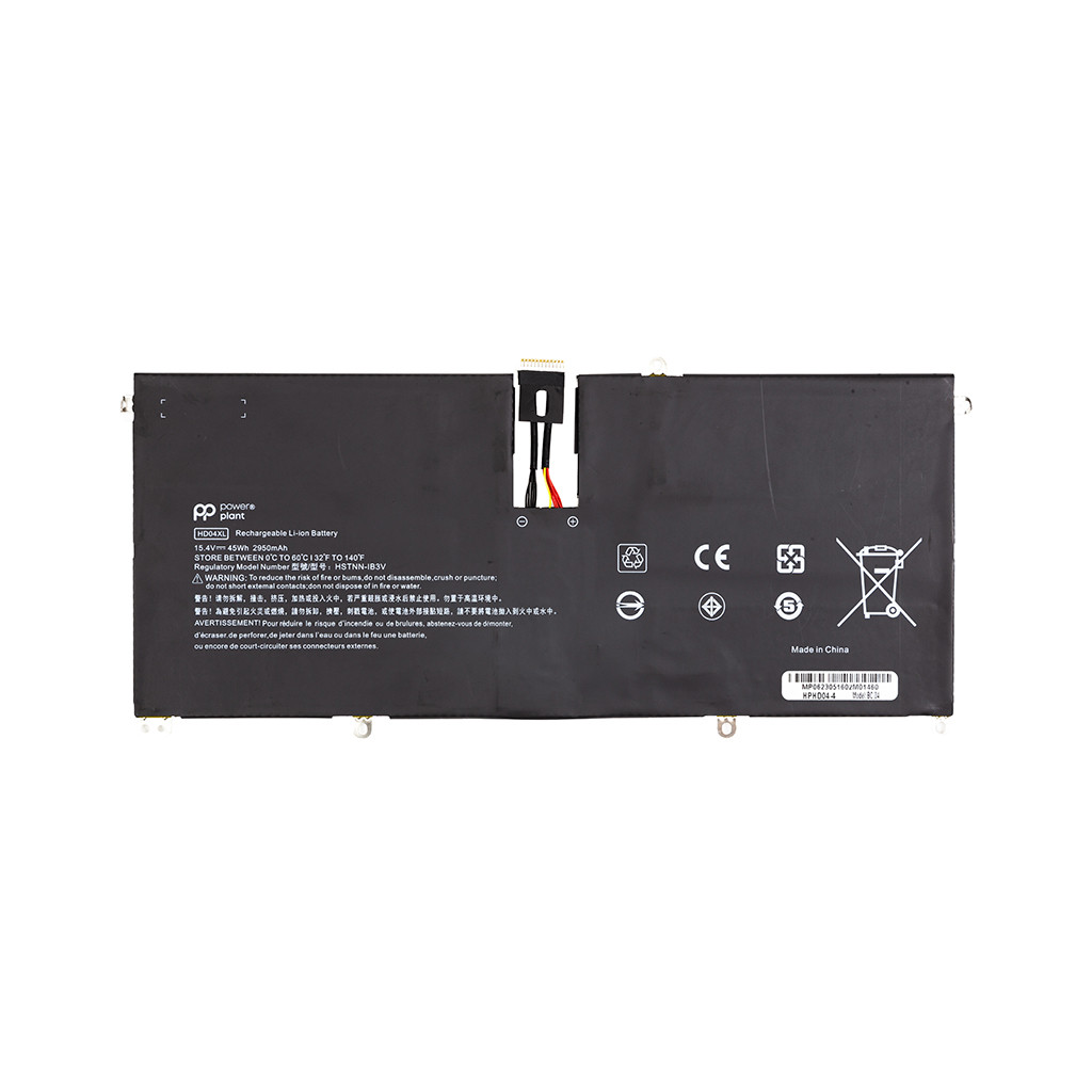 Акумулятор для ноутбука HP Envy Spectre XT 13 (HD04XL) 15.4V 2950mAh PowerPlant (NB462049)